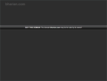 Tablet Screenshot of bharian.com
